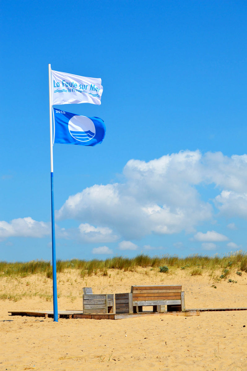 Deux plages de La Faute-sur-Mer sont labellisées Pavillon Bleu